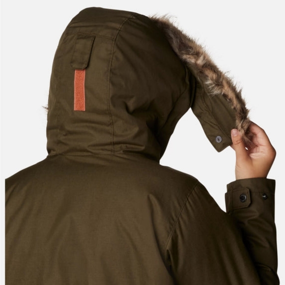 Columbia Women's Suttle Mountain Long Insulated Jacket (size XXL, olive green) - Picture 8 of 9